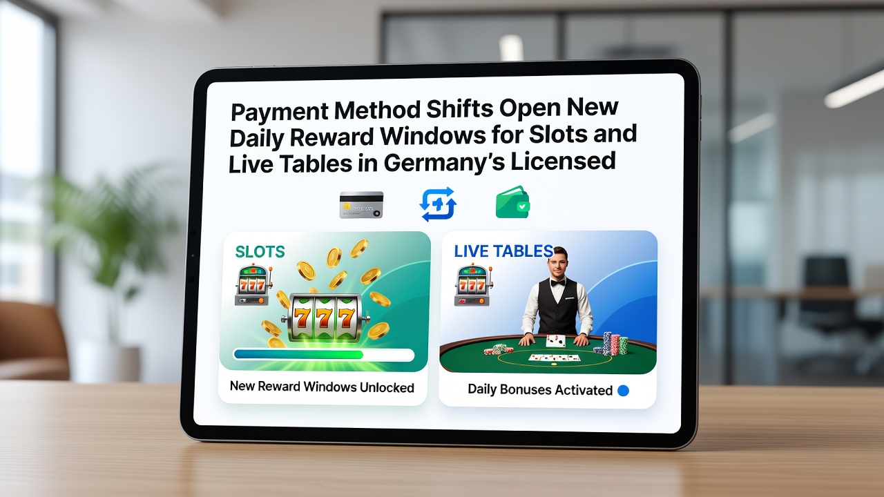 Mobile Transaktionen und Belohnungsfenster für Slots sowie Live-Tische